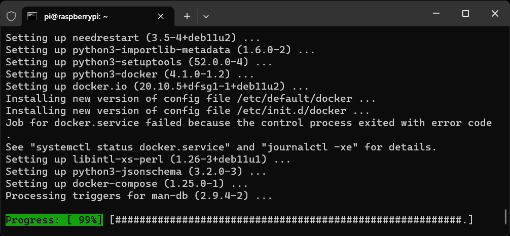 Get Started with Docker - Part 2a: Raspberry Pi Install Guide